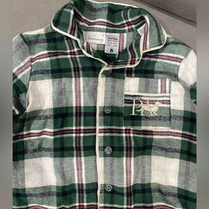 Peter Alexander plaid coat style pj set 2T